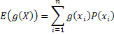 expected value