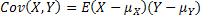covariance